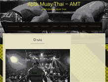 Tablet Screenshot of aplikmuaythai.com